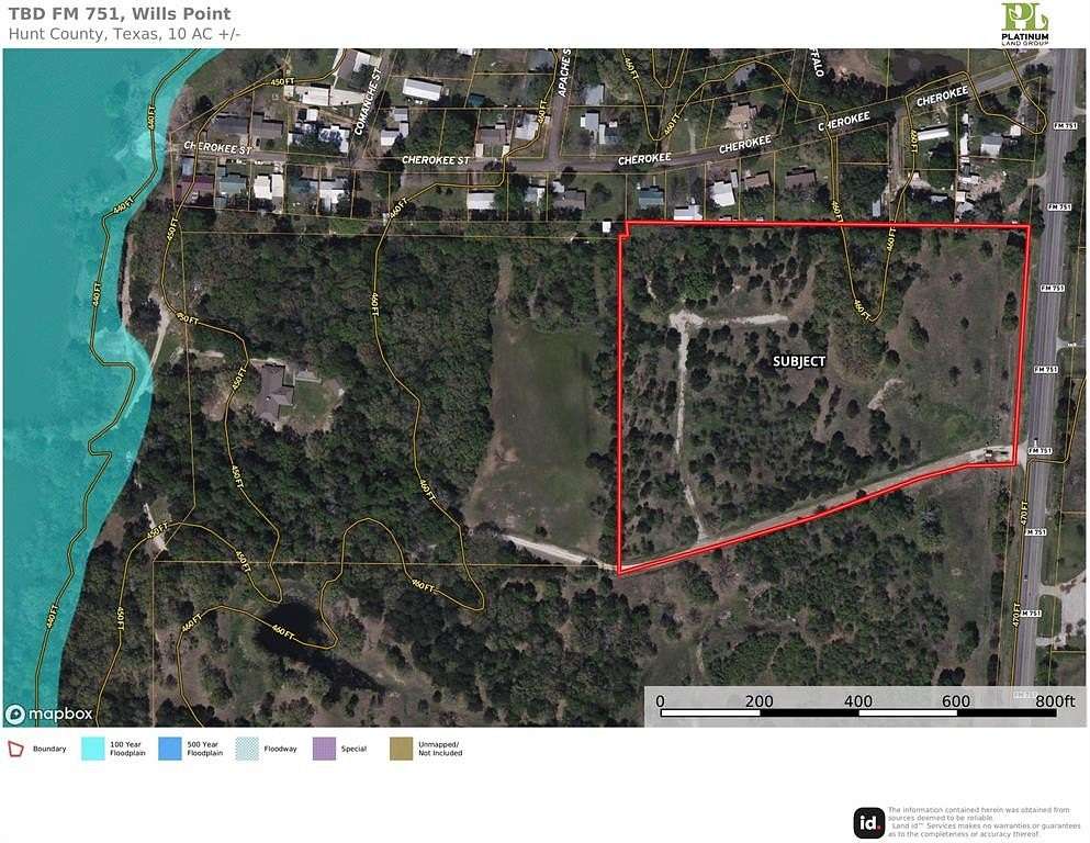 10 Acres of Residential Land for Sale in Wills Point, Texas