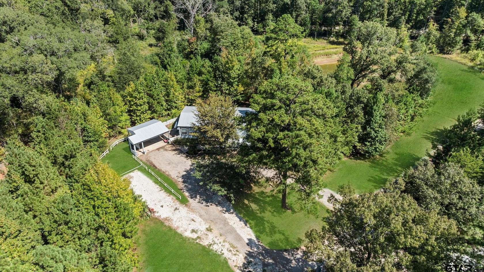 12.5 Acres of Land with Home for Sale in Ben Wheeler, Texas