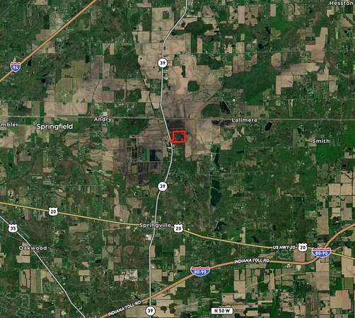 35 Acres of Recreational Land for Sale in La Porte, Indiana