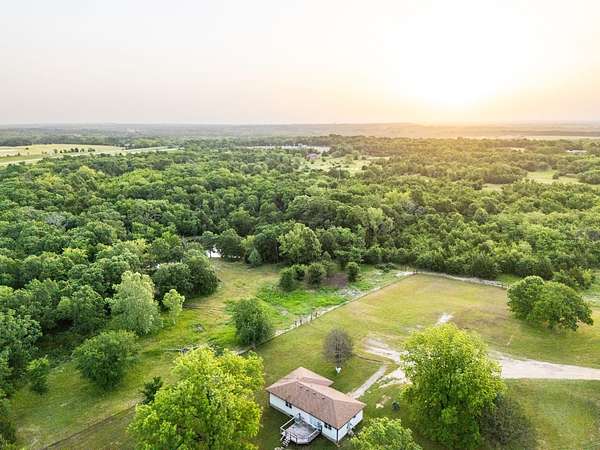 6.75 Acres of Land with Home for Sale in Okemah, Oklahoma
