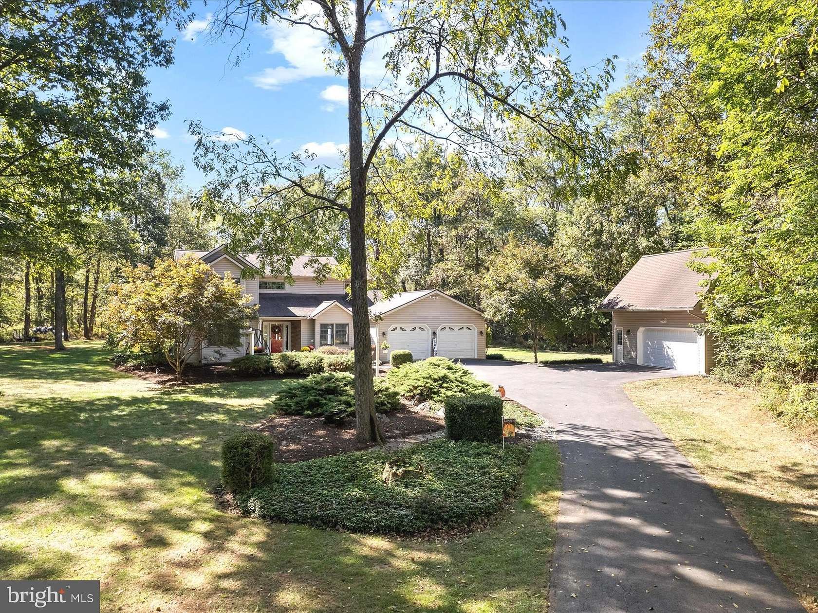 5 Acres of Residential Land with Home for Sale in Bunker Hill, West Virginia