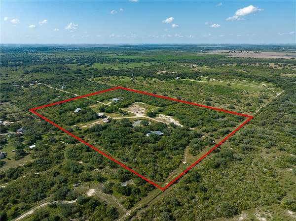 28.3 Acres of Recreational Land with Home for Sale in Sinton, Texas
