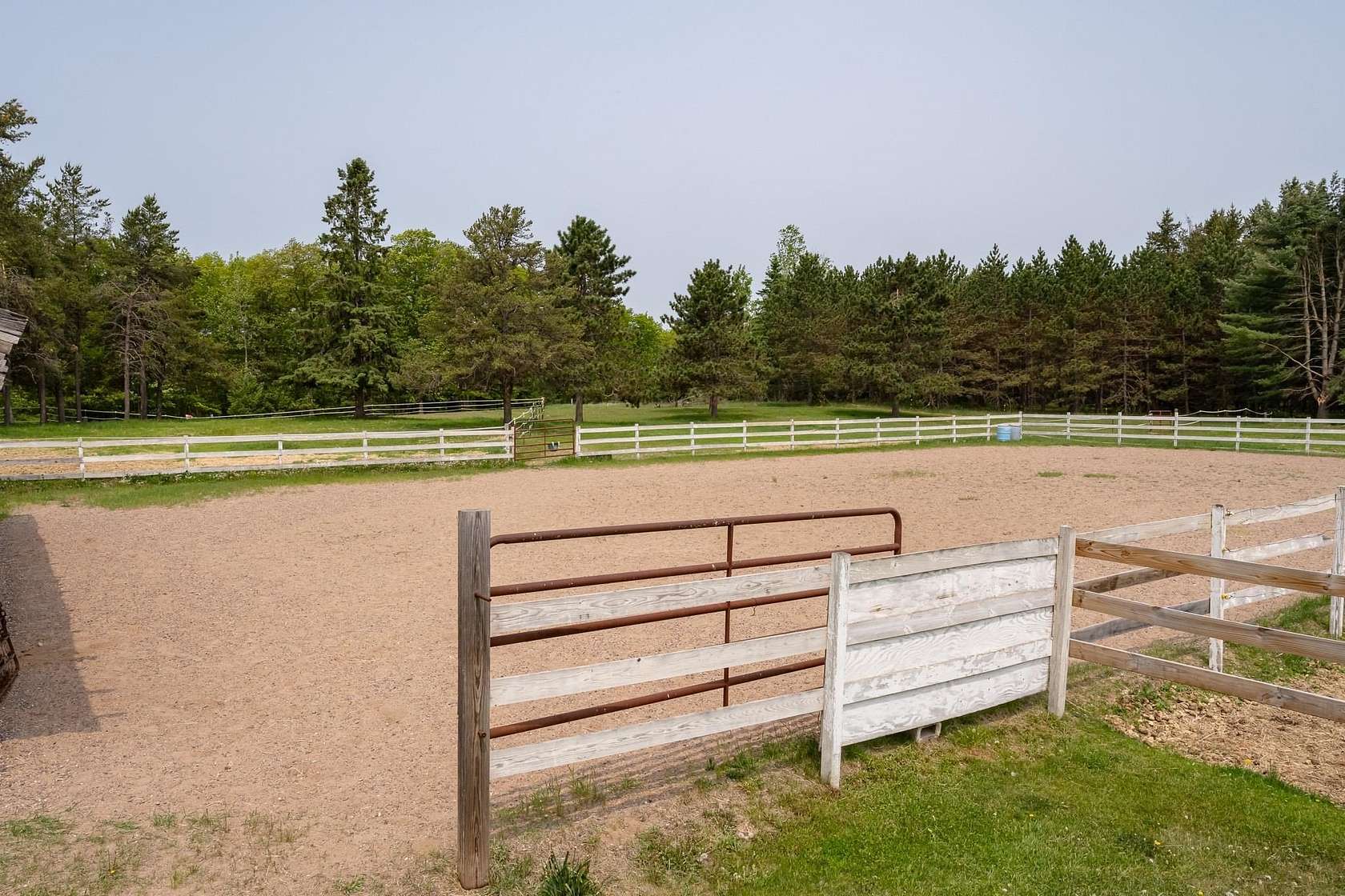 9.13 Acres of Land with Home for Sale in Hazelhurst, Wisconsin