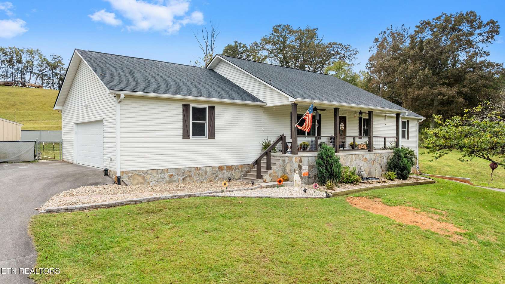 5 Acres of Residential Land with Home for Sale in Loudon, Tennessee