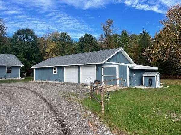 11 Acres of Recreational Land with Home for Sale in Branch Township, Michigan