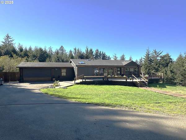 2.23 Acres of Residential Land with Home for Sale in North Bend, Oregon