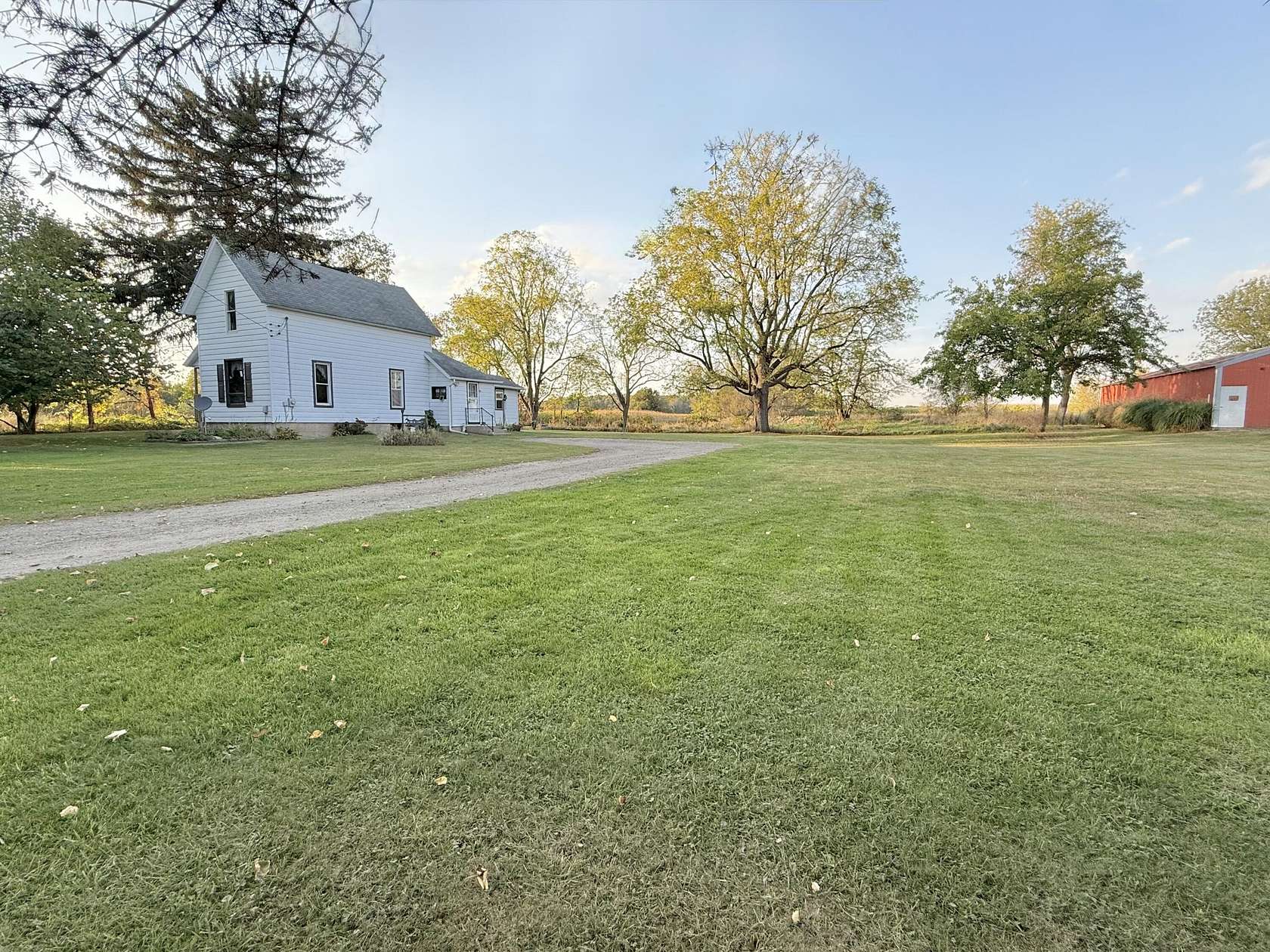 2.5 Acres of Residential Land with Home for Sale in Delton, Michigan