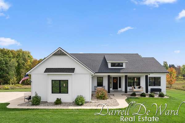 2 Acres of Residential Land with Home for Sale in Caledonia, Michigan