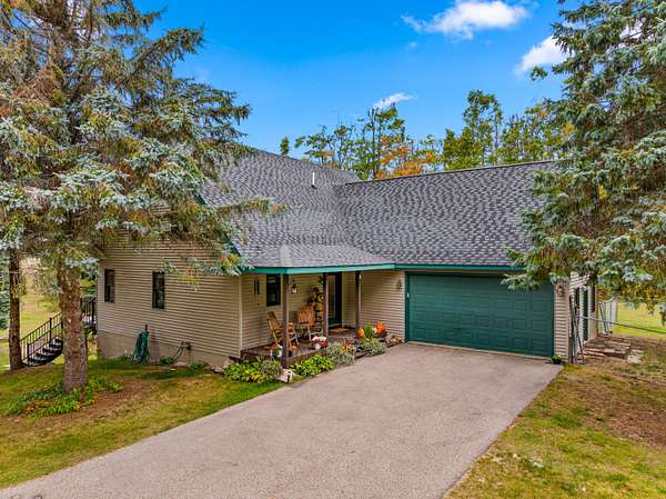 5 Acres of Residential Land with Home for Sale in Gaylord, Michigan