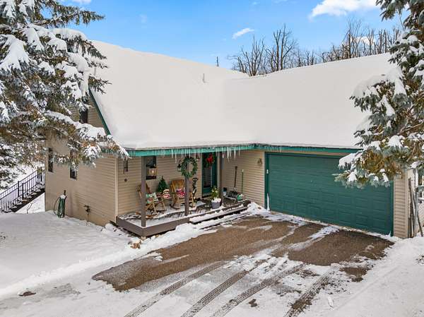 5 Acres of Residential Land with Home for Sale in Gaylord, Michigan