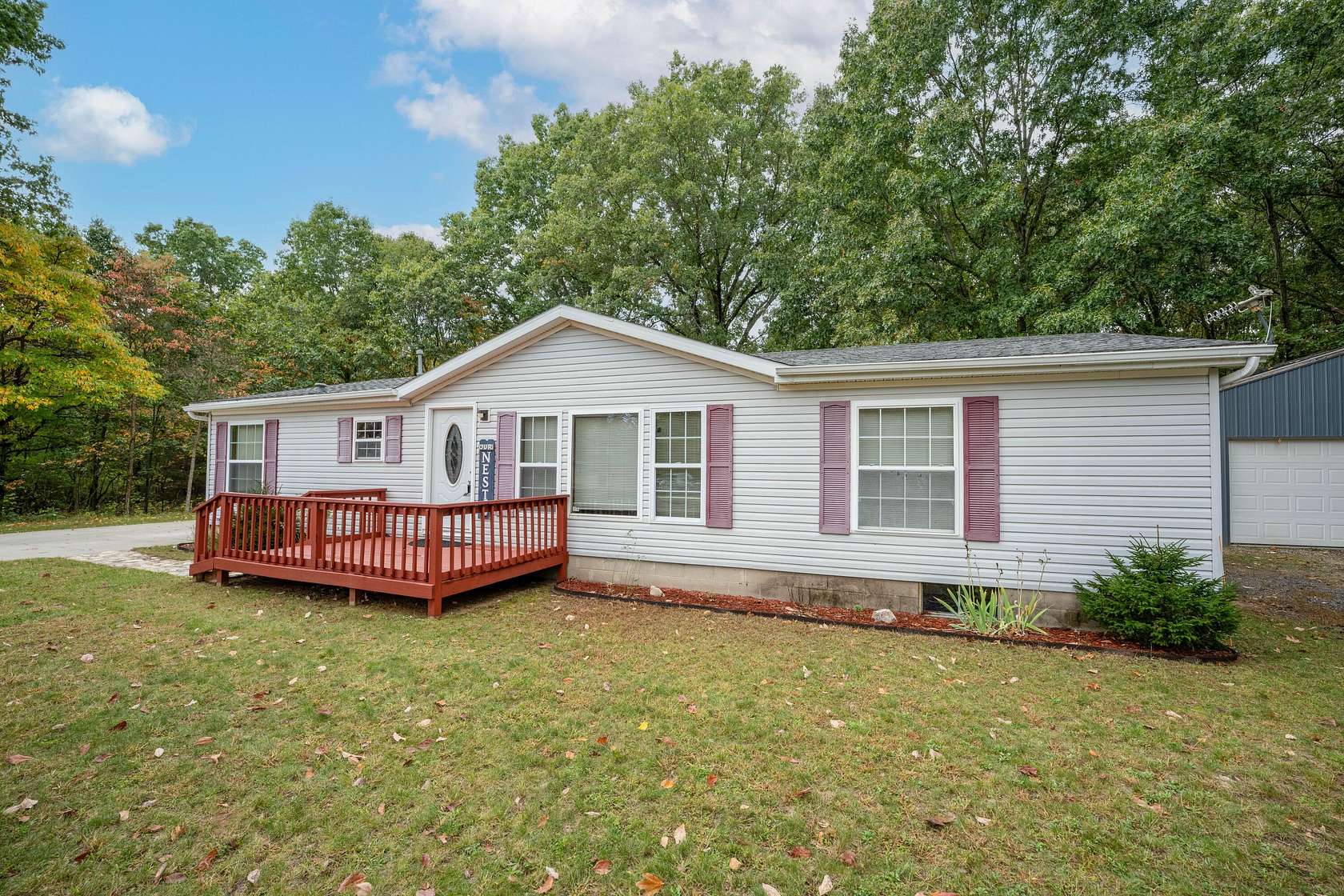 11.3 Acres of Land with Home for Sale in Paw Paw, Michigan