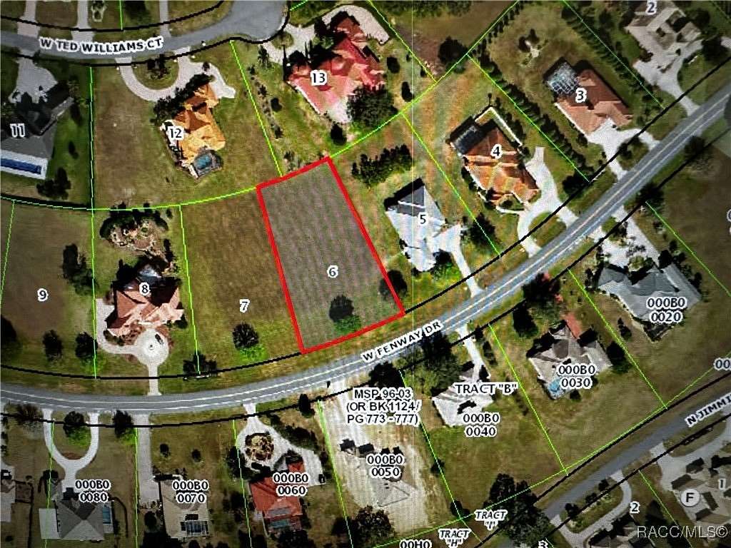 0.88 Acres of Residential Land for Sale in Hernando, Florida