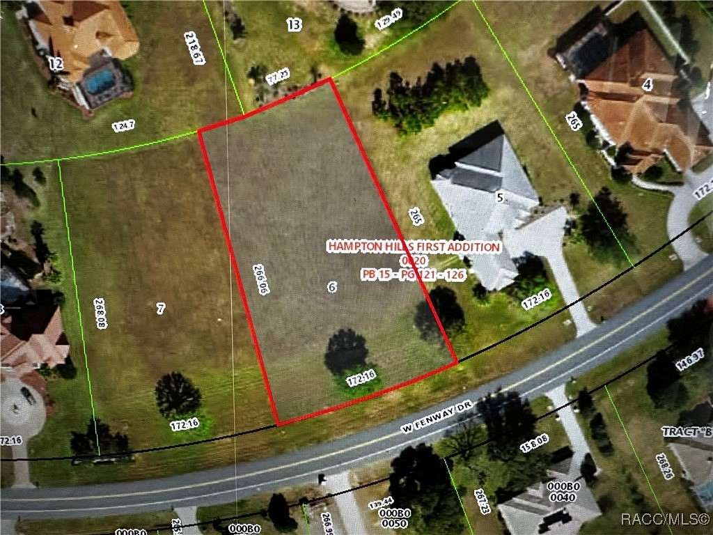 0.88 Acres of Residential Land for Sale in Hernando, Florida