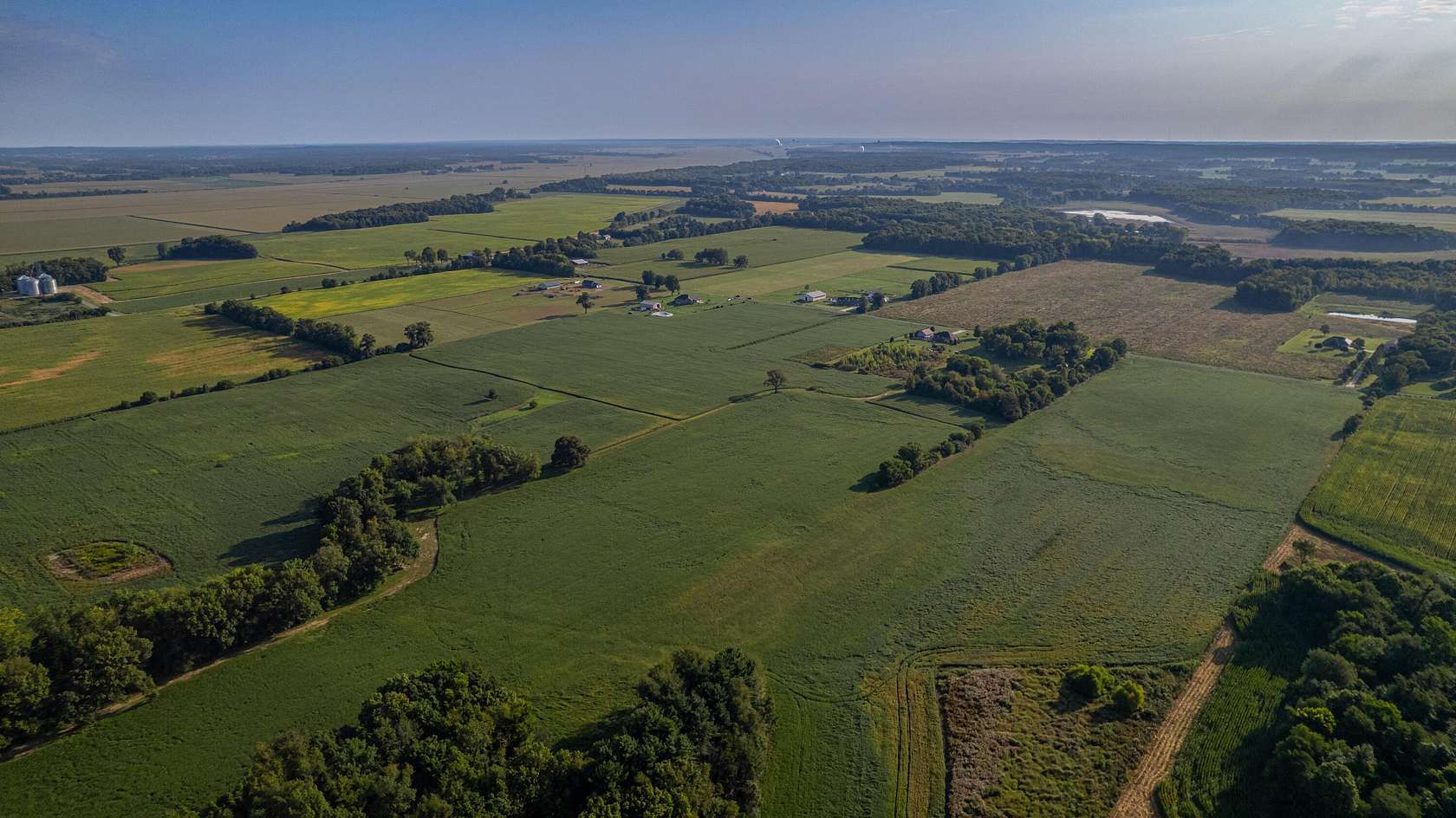 109 Acres of Land with Home for Sale in North Liberty, Indiana