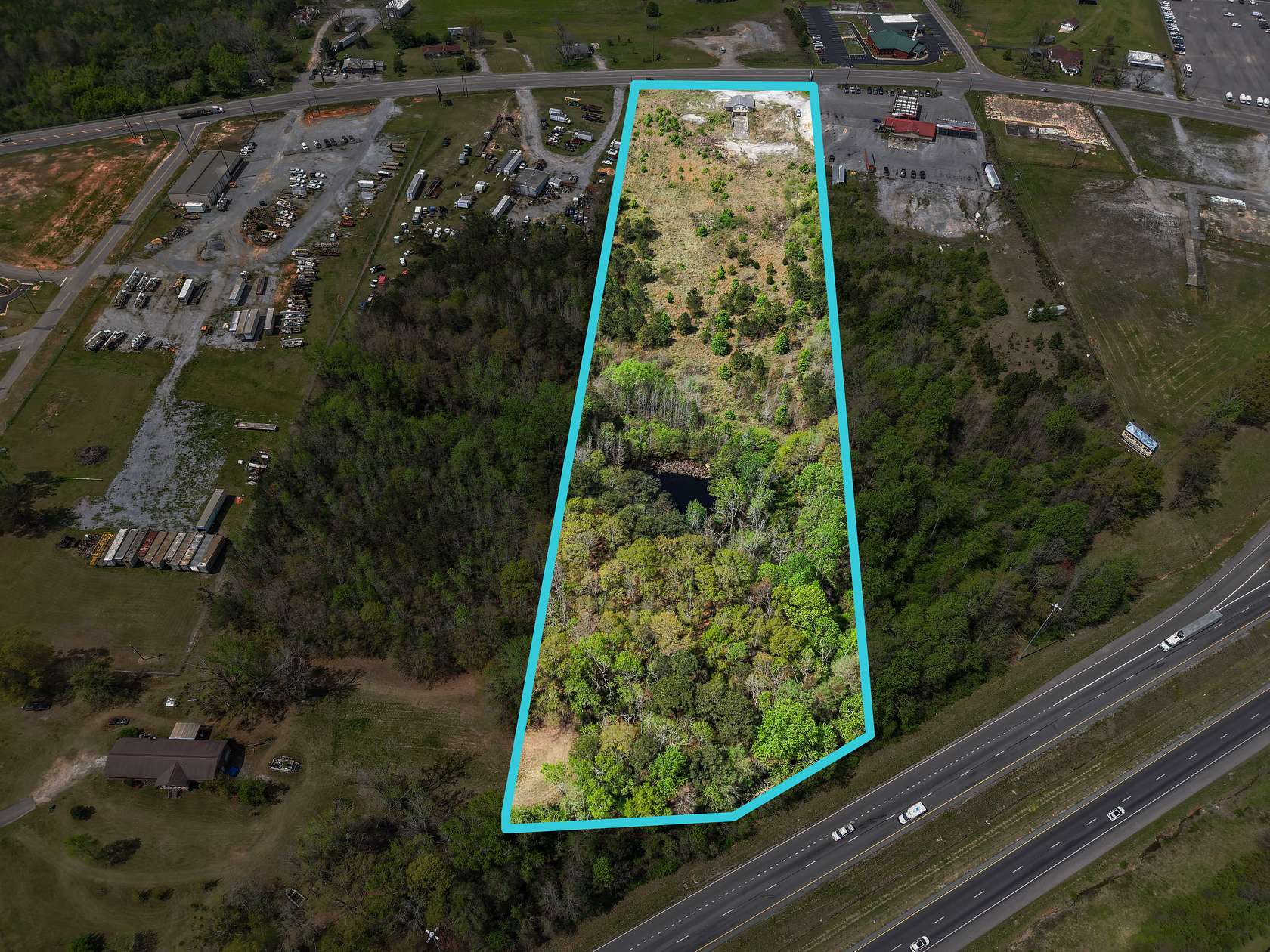 7.4 Acres of Commercial Land for Sale in Clanton, Alabama