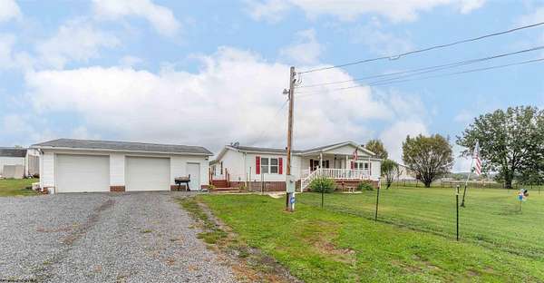 2 Acres of Residential Land with Home for Sale in Reedsville, West Virginia