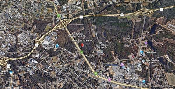 9.7 Acres of Commercial Land for Sale in Fayetteville, North Carolina