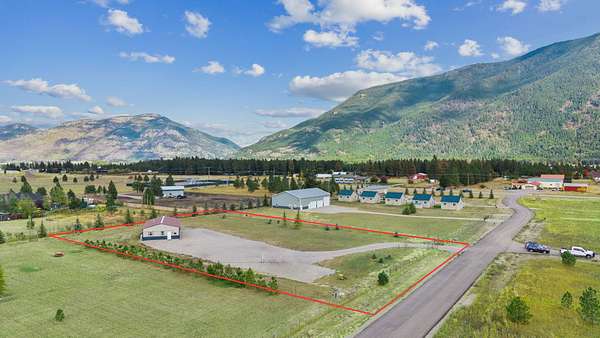 1.5 Acres of Residential Land with Home for Sale in Columbia Falls, Montana