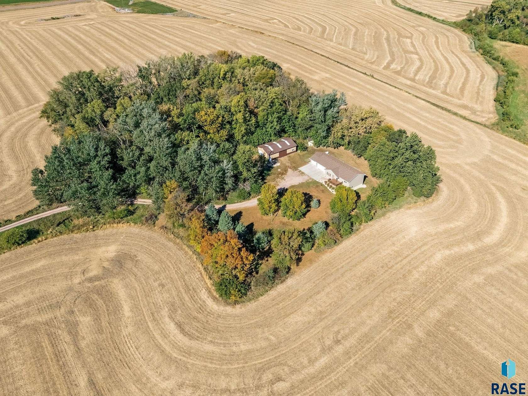 4.4 Acres of Residential Land with Home for Sale in Dell Rapids, South Dakota