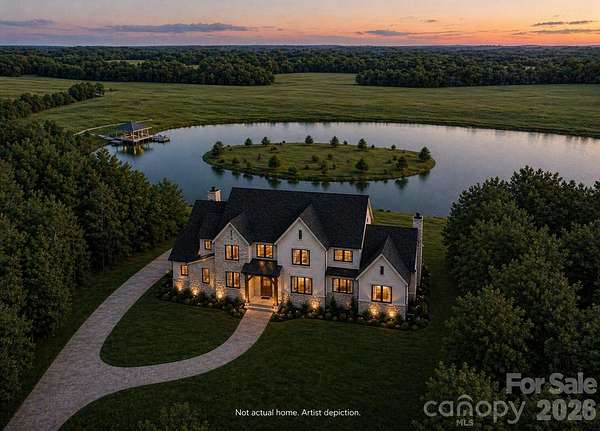 6.83 Acres of Land with Home for Sale in Catawba, North Carolina