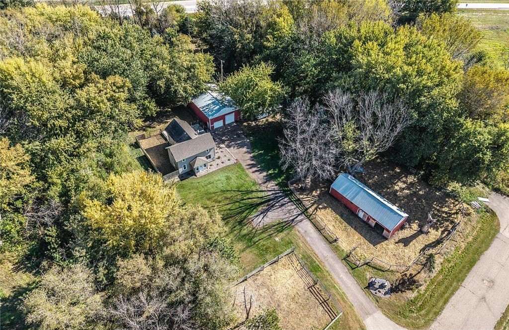 8.57 Acres of Land with Home for Sale in Hampton, Minnesota