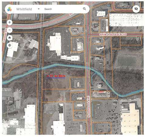 5.25 Acres of Commercial Land for Sale in Dalton, Georgia