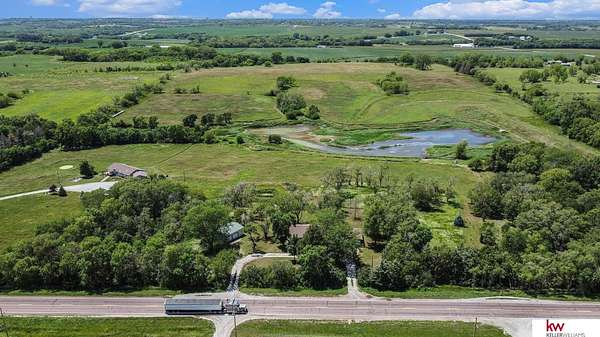 41.7 Acres of Agricultural Land with Home for Sale in Walton, Nebraska