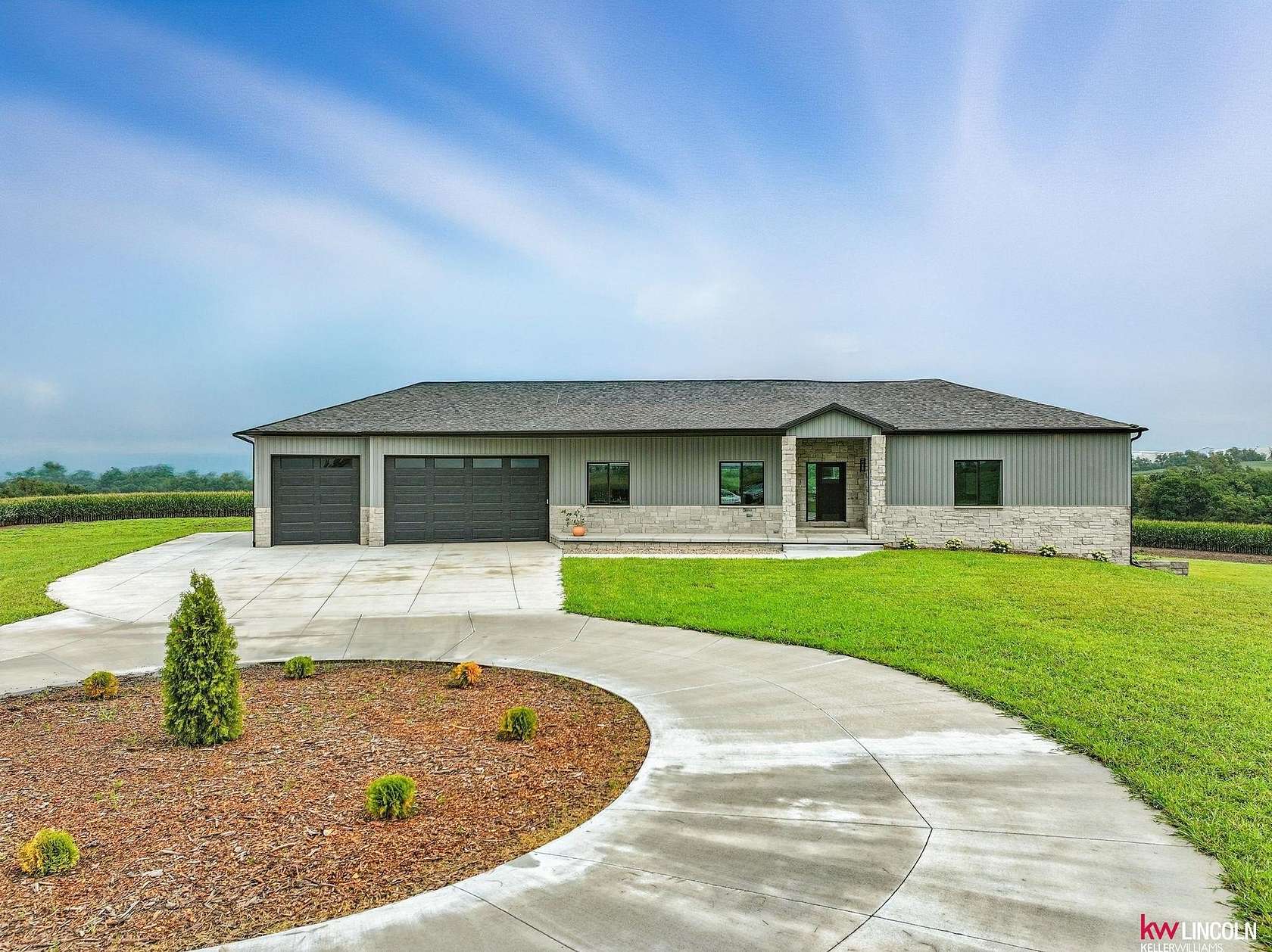 19.4 Acres of Land with Home for Sale in Ceresco, Nebraska