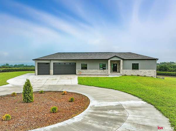 19.4 Acres of Land with Home for Sale in Ceresco, Nebraska