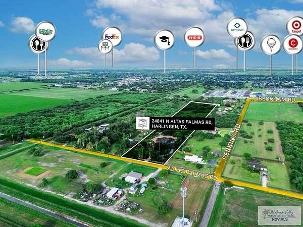 5 Acres of Residential Land for Sale in Harlingen, Texas