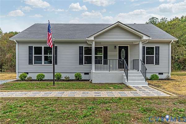 6.3 Acres of Residential Land with Home for Sale in Aylett, Virginia