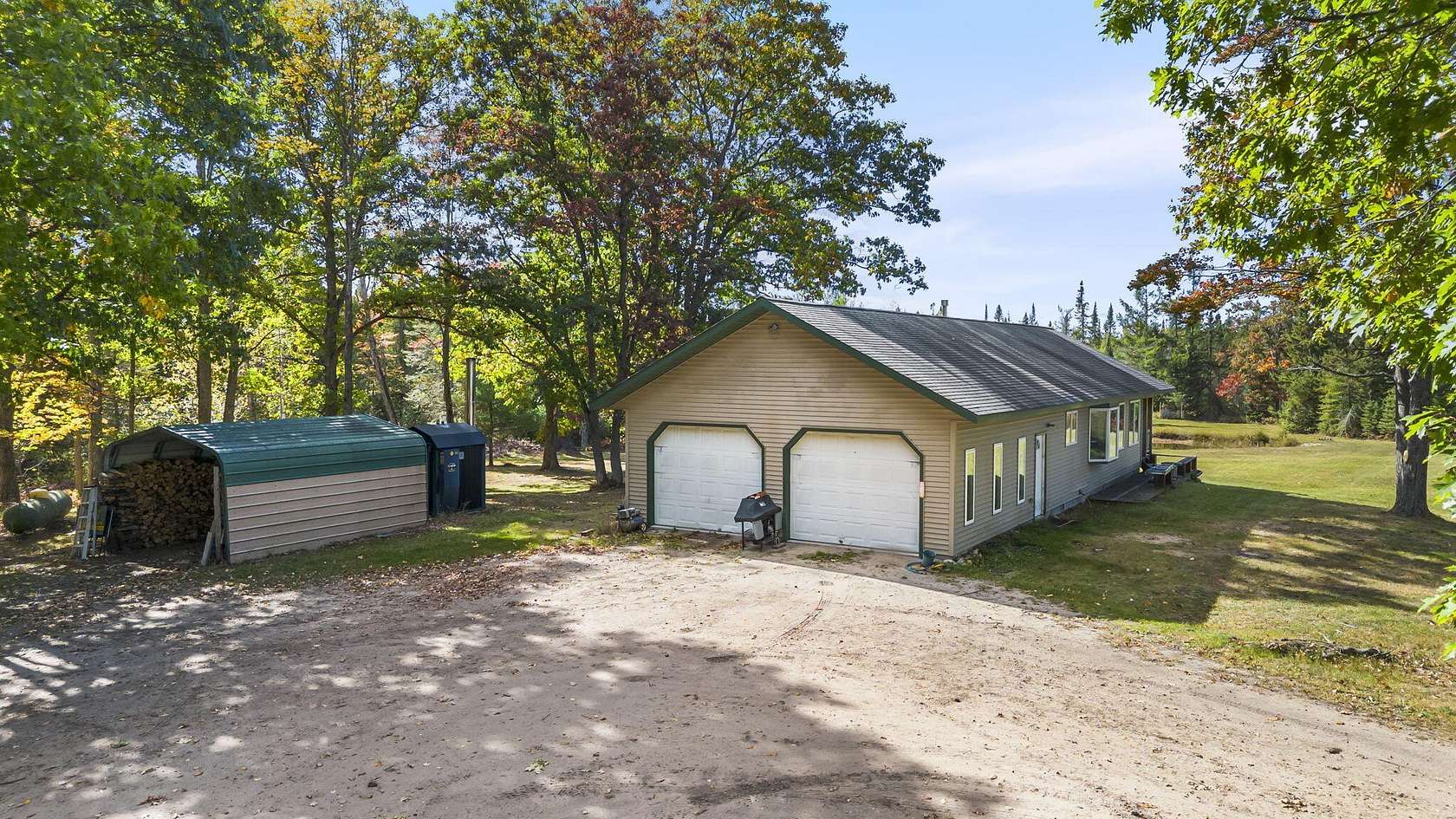 40.3 Acres of Land with Home for Sale in Atlanta, Michigan