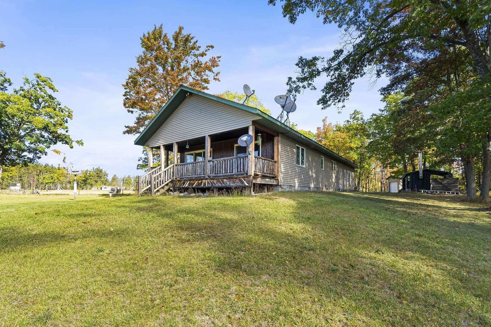 40.3 Acres of Land with Home for Sale in Atlanta, Michigan