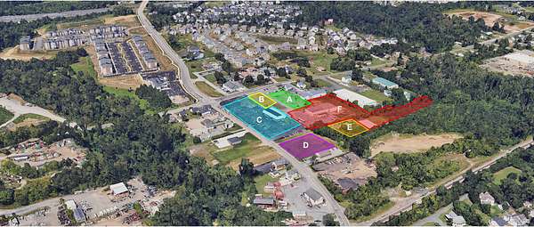 9 Acres of Mixed-Use Land for Lease in White Marsh, Maryland