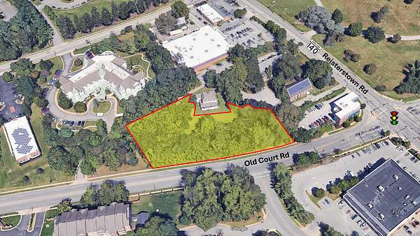 1.5 Acres of Mixed-Use Land for Sale in Pikesville, Maryland