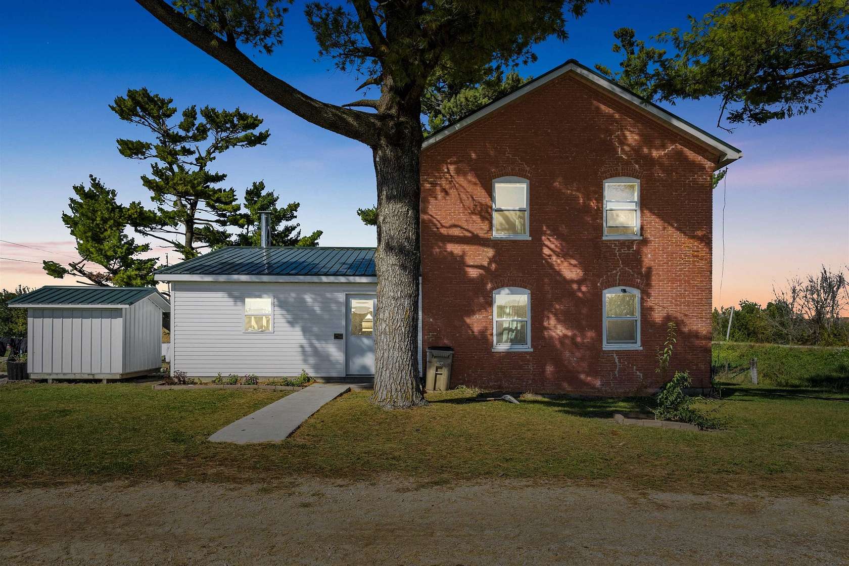 6.18 Acres of Land with Home for Sale in Hopkinton, Iowa