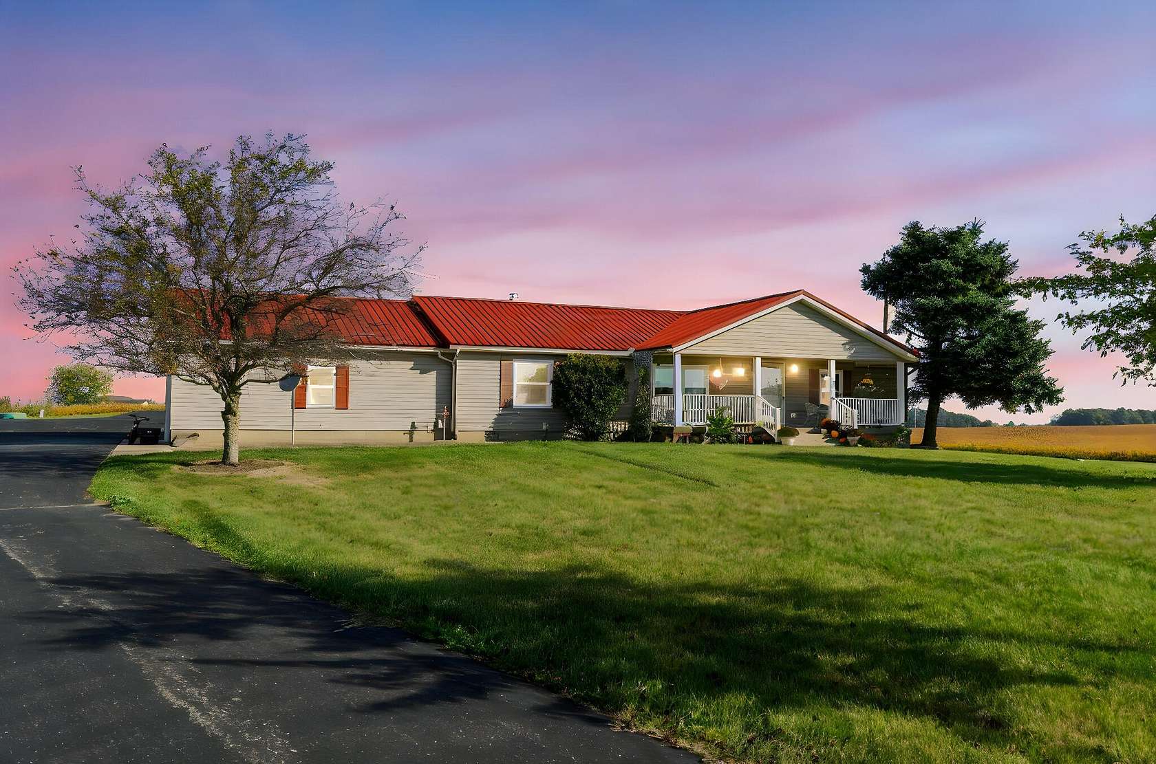 1.5 Acres of Residential Land with Home for Sale in Mount Victory, Ohio