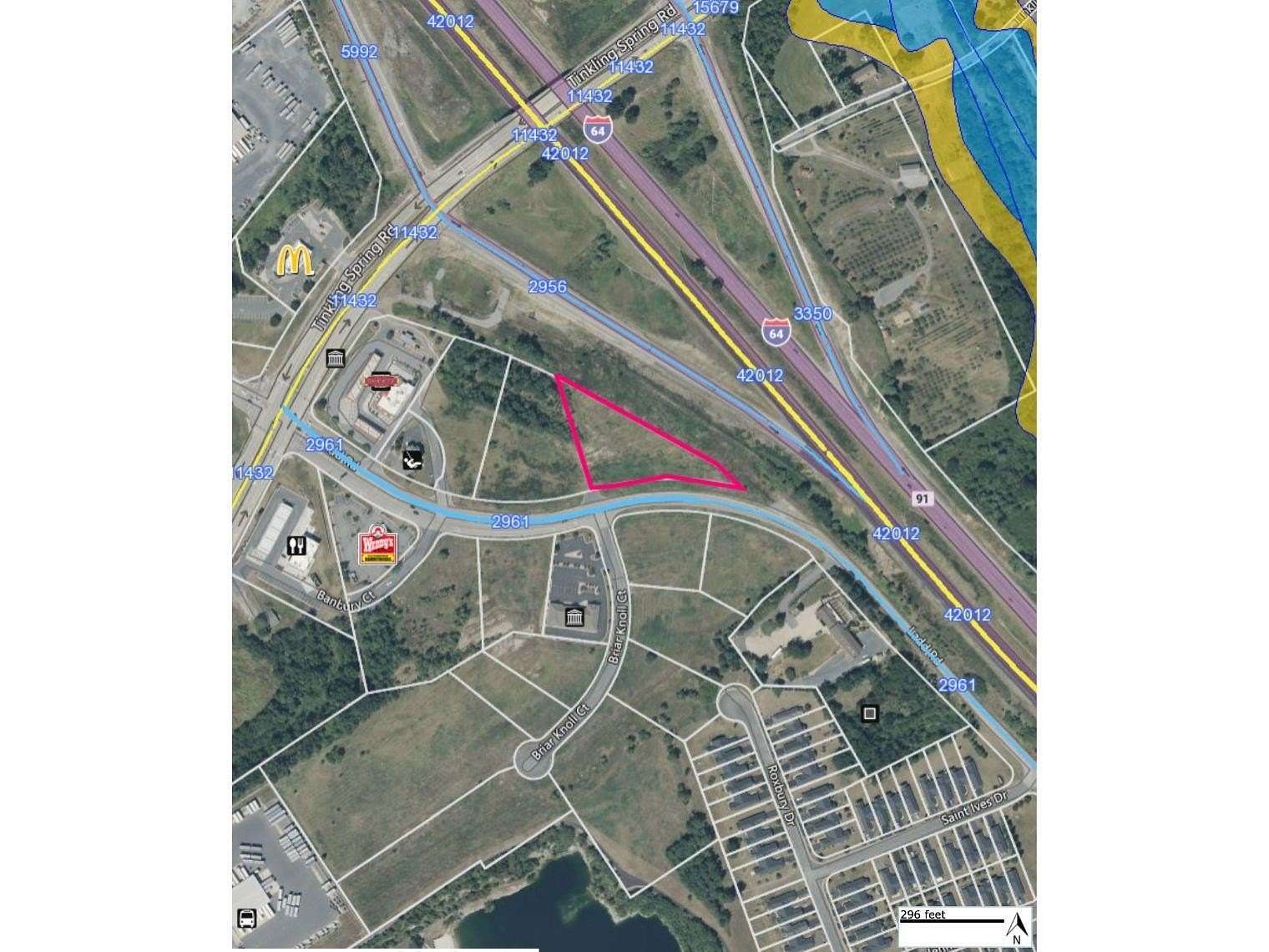 1.53 Acres of Commercial Land for Sale in Fishersville, Virginia