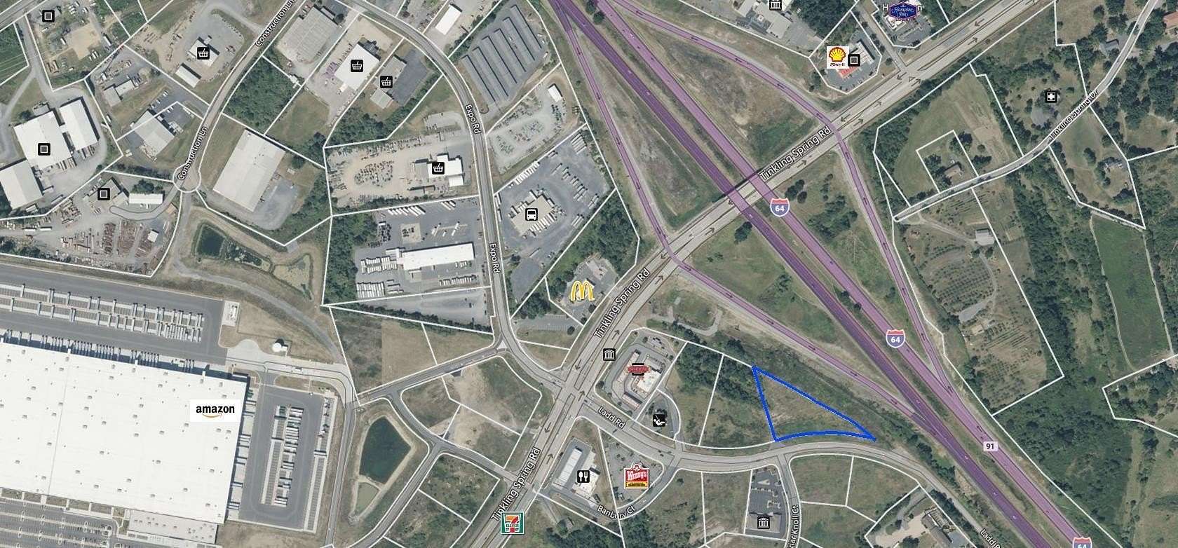 1.53 Acres of Commercial Land for Sale in Fishersville, Virginia