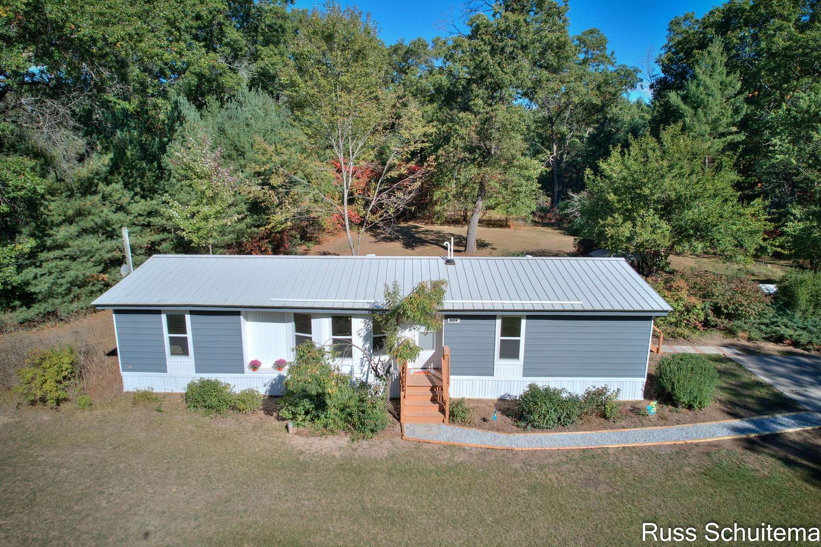 9.75 Acres of Residential Land with Home for Sale in Holton, Michigan