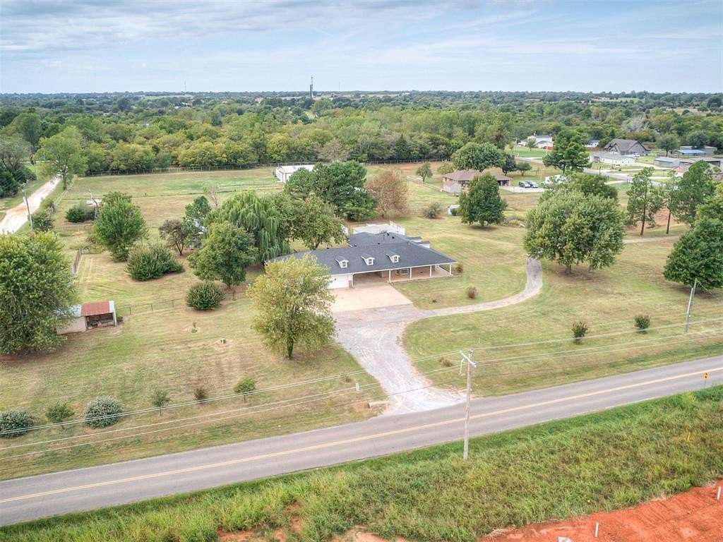 5 Acres of Residential Land with Home for Sale in Newcastle, Oklahoma
