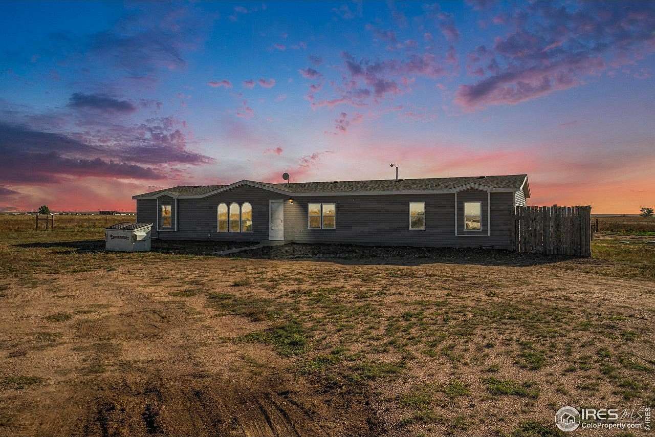 47.2 Acres of Land with Home for Sale in Nunn, Colorado