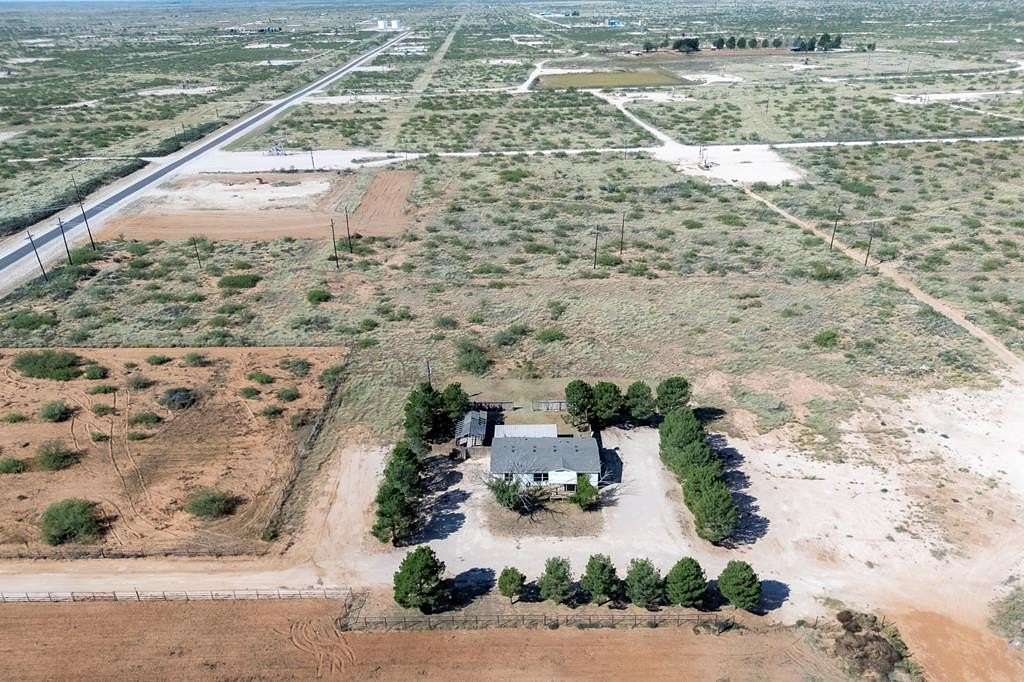 10 Acres of Residential Land with Home for Sale in Andrews, Texas