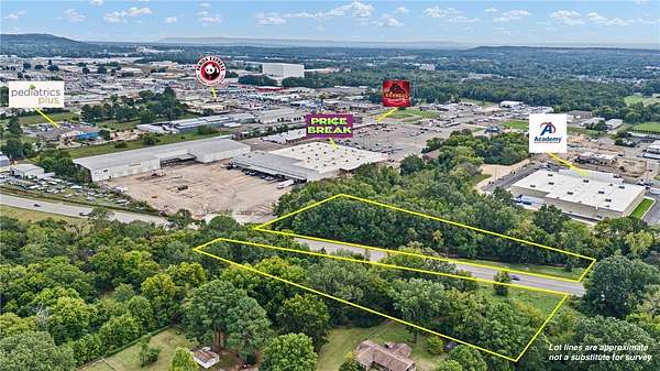 4 Acres of Commercial Land for Sale in Russellville, Arkansas