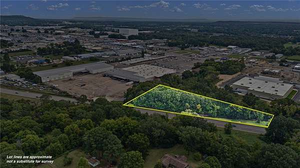 4 Acres of Commercial Land for Sale in Russellville, Arkansas