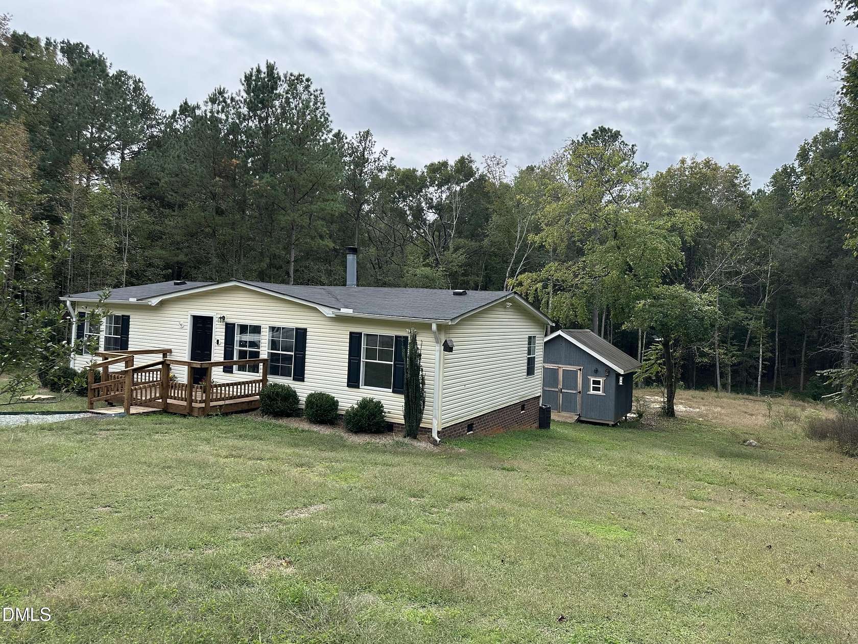 5 Acres of Residential Land with Home for Sale in Pittsboro, North Carolina