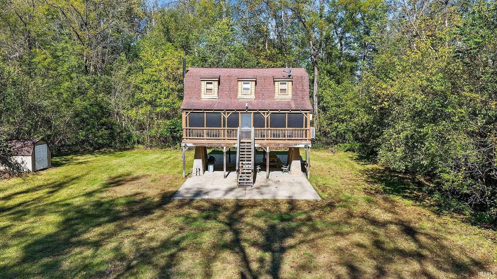 4 Acres of Residential Land with Home for Sale in Worthington, Indiana