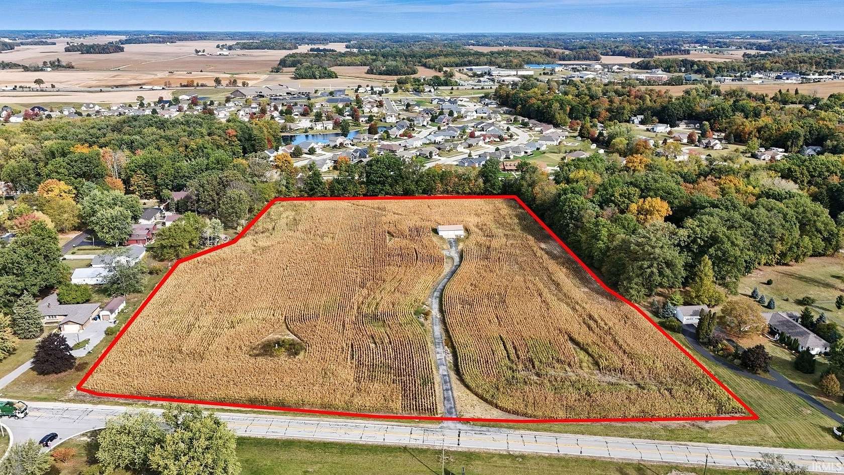 10 Acres of Land for Sale in Columbia City, Indiana