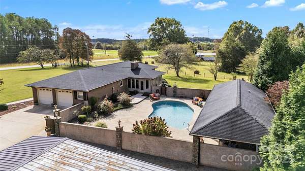 30.2 Acres of Agricultural Land with Home for Sale in Taylorsville, North Carolina