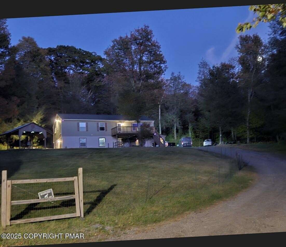 3.46 Acres of Residential Land with Home for Sale in Tobyhanna, Pennsylvania